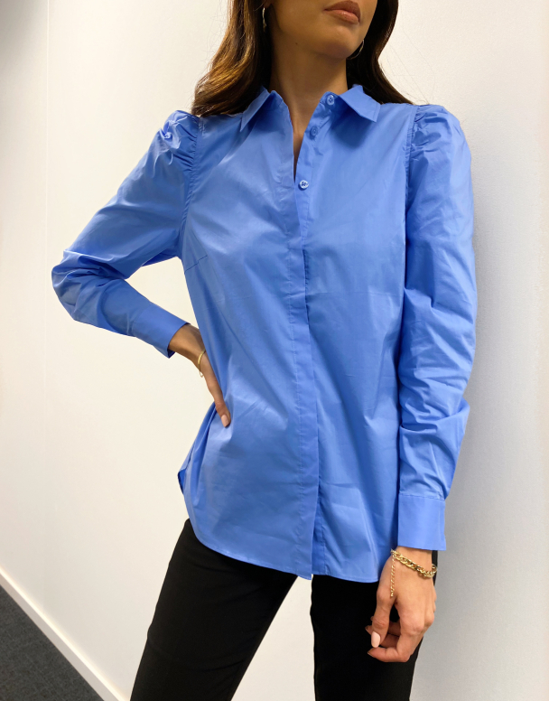 Marlene Shirt - Cornflower Blue  - Image 1