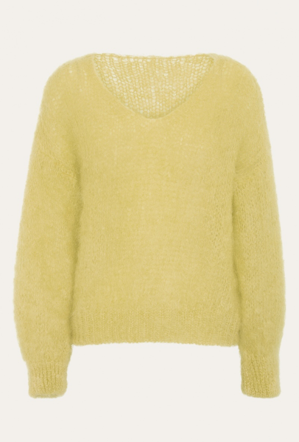 Milana Mohair Knit - Yellow  - Image 2