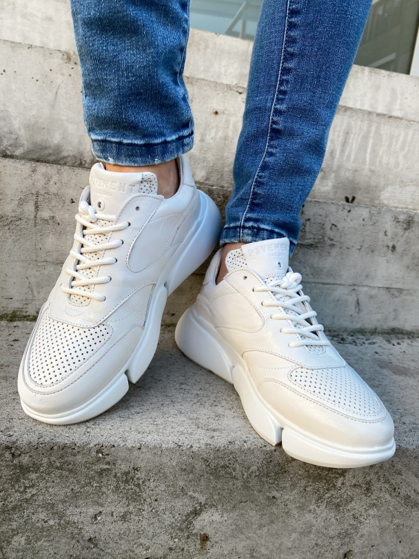 Cleo Leather - White Gard - Image 1