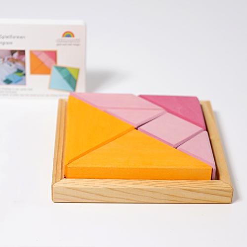 GRIMM´S - TANGRAM ROSA/ORANSJE