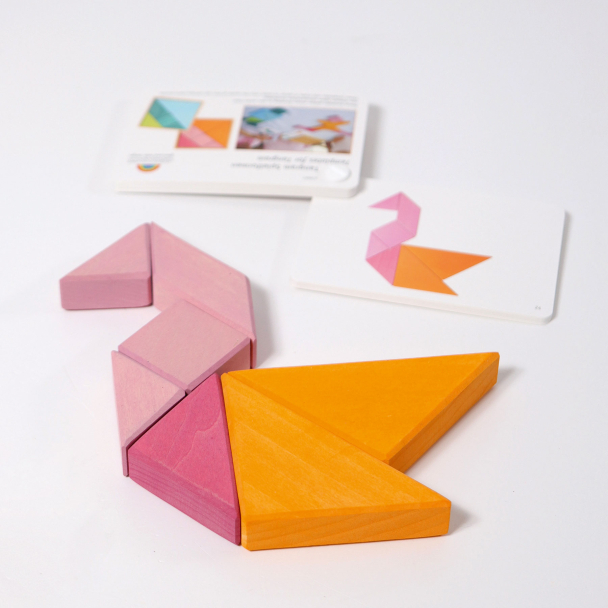 GRIMM´S - TANGRAM ROSA/ORANSJE - Image 2
