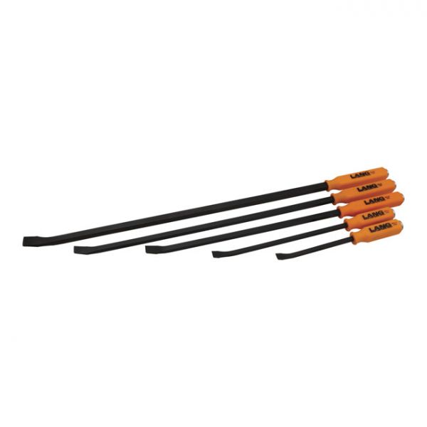 LANG TOOLS, PRY BARS. 5-PIECE SET