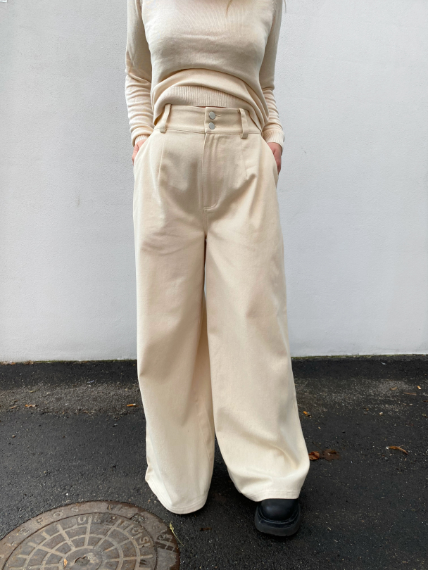 Dvergsnipe Pant - Vanilla  - Image 1