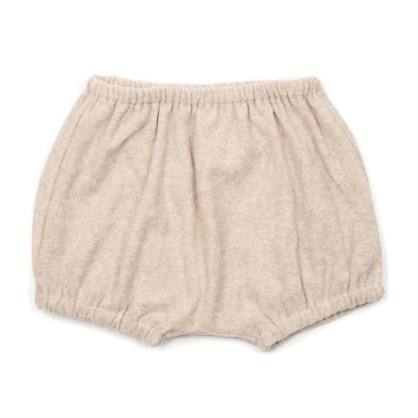 HUTTELIHUT - HOME SHORTS FROTTÉ CAMEL