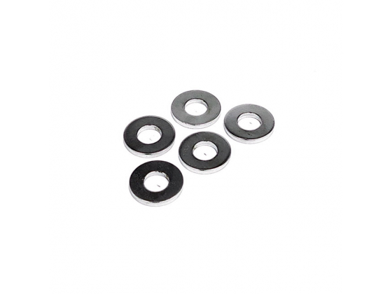 CHROME FLAT WASHERS 3/8 INCH