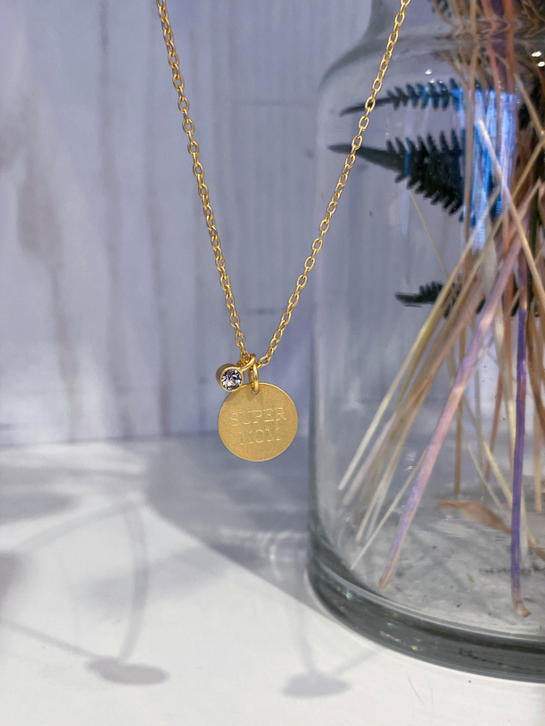 Crystal Supermom Necklace - Image 3