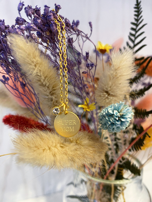 Crystal Supermom Necklace - Image 1