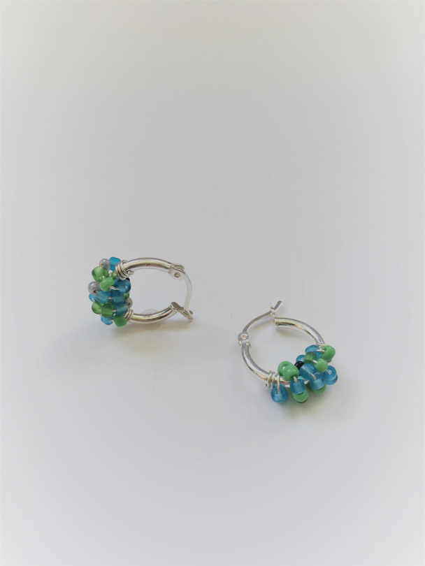 Circus hoops, sea
