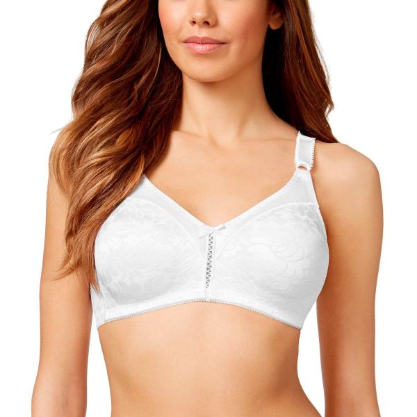 'Bali' wirefree bra, hvit