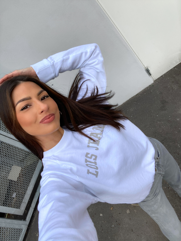 Iris Logo Sweat - White  - Image 3