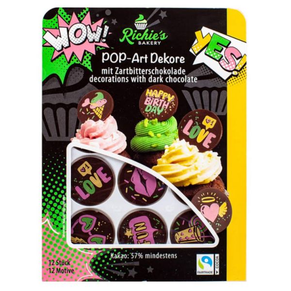 Sjokoladedekor, Pop-art