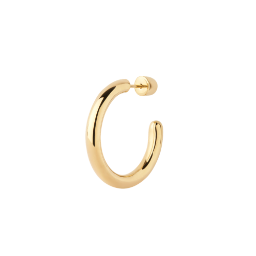 RUBY HOOP GOLD PAR