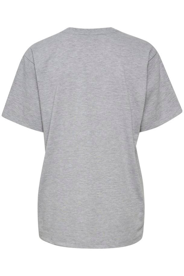 Gisa Tee - Light Grey Melang - Image 3