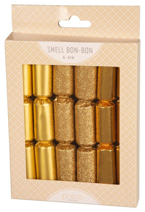 Smell bon-bon gull 3 ass metallic 6 stk 