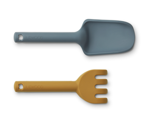 Francy Hageredskaper - Whale Blue/Golden Caramel Mix