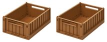 Liewood | Weston Storage Box S 2-pk - Golden Caramel