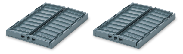 Weston Storage Box S 2-pk - Whale Blue - Image 2