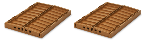 Weston Storage Box M 2-pk - Golden Caramel - Image 2