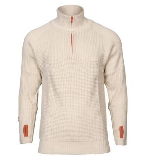 Villmark genser - Offwhite