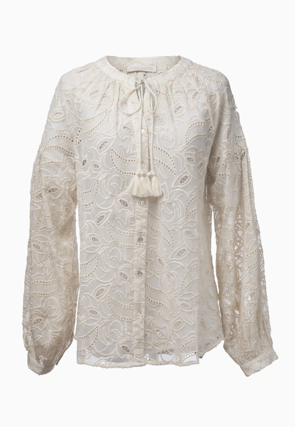 Delphine Blouse Creme - Image 2