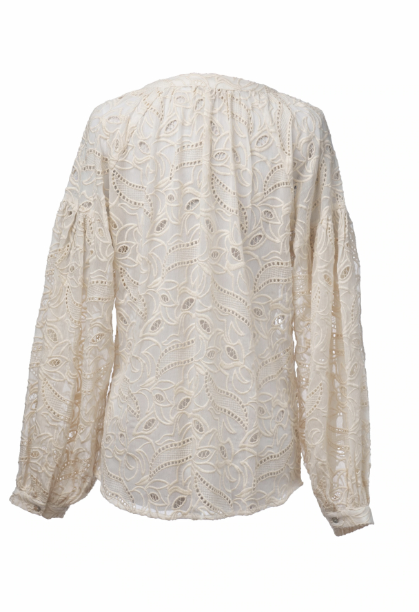 Delphine Blouse Creme - Image 3