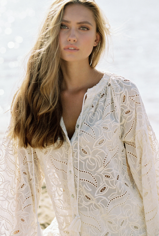 Delphine Blouse Creme - Image 6