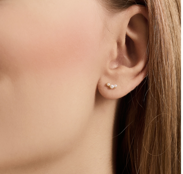 Ocean Pearl Earsticks  - Image 2