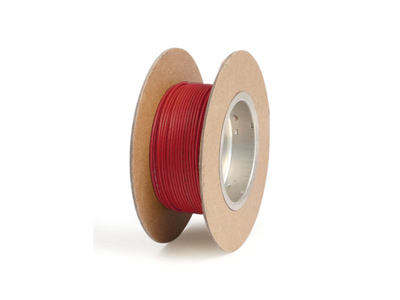 NAMZ, WIRE ON SPOOL. 18 GAUGE, 100FT. RED