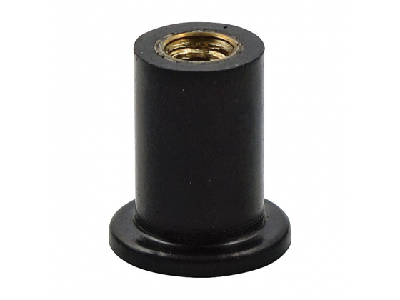 NEOPRENE WELL NUT, 6/32 THREADED