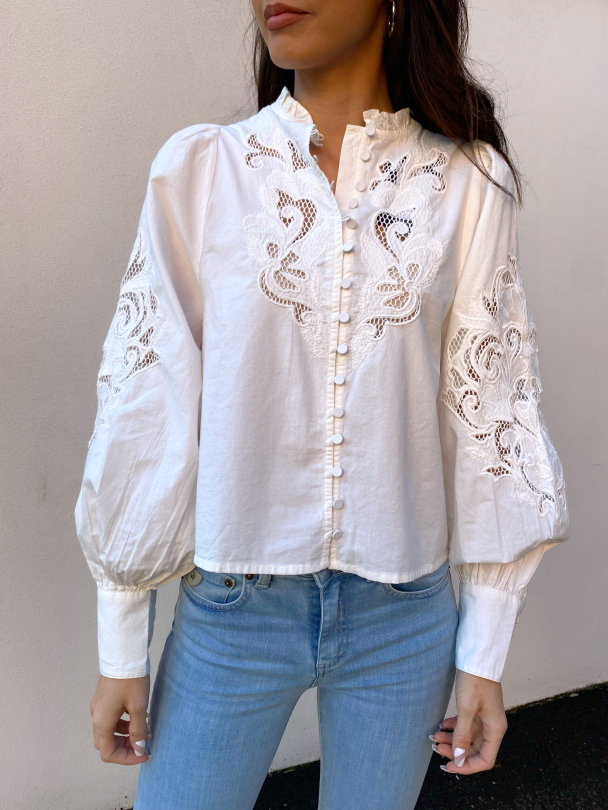 Zimla Shirt - Star White  - Image 1