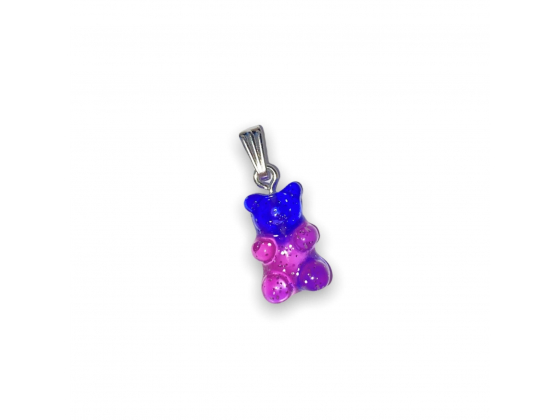 Glitter Gummy Bear - "Wild Berry"
