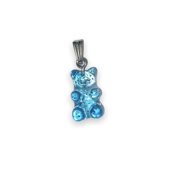 Glitter Gummy Bear - "Blue Raspberry"