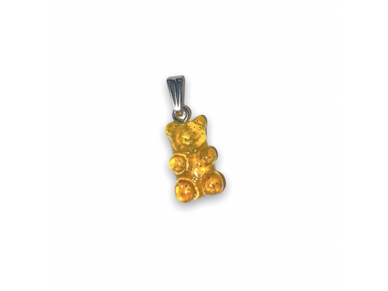 Glitter Gummy Bear - "Sweet Pineapple"