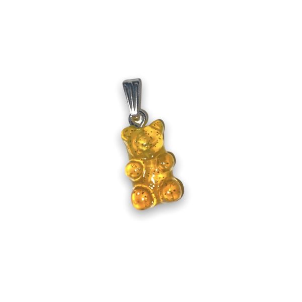 Glitter Gummy Bear - "Sweet Pineapple"