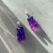 Glitter Gummy Bear - "Wild Berry"