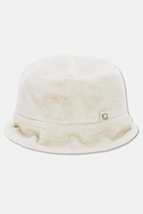 MY LITTLE COZMO - DUNCAN BUCKET HAT TOWELING IVORY