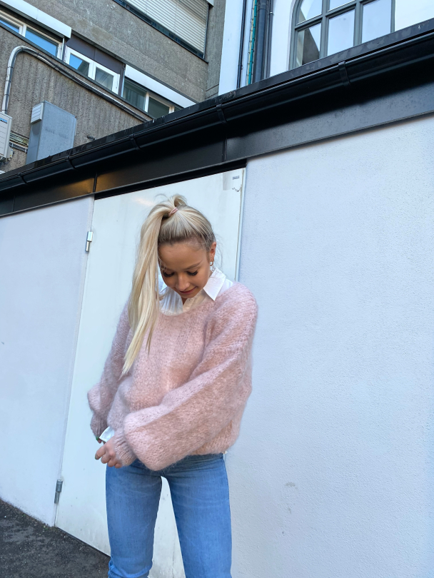 Milana Mohair Knit - Light pink - Image 3