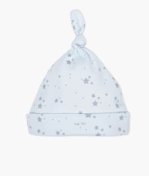 Stars Tossie Hat - Light Blue