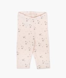 Stars Leggings - Light Pink