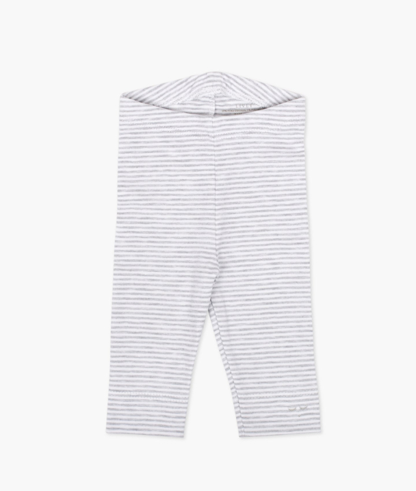 Leggings - Grey Stripes - Image 1