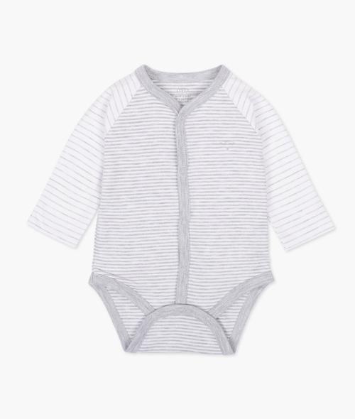 LIVLY - GREY STRIPES FULL SNAP BODY