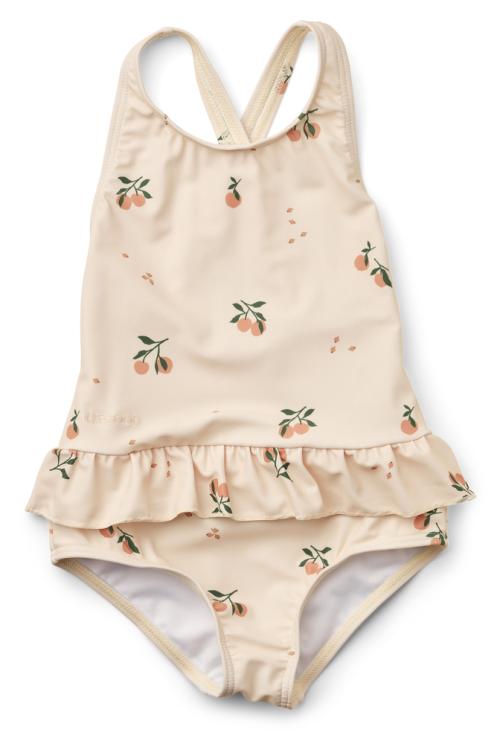 LIEWOOD - AMARA SWIMSUIT PEACH/SEA SHELL MIX