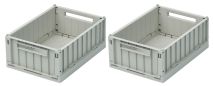 Liewood | Weston Storage Box S 2-pk - Dove Blue