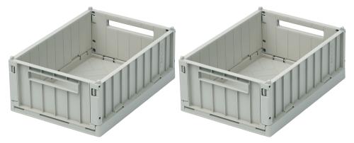 Liewood | Weston Storage Box S 2-pk - Dove Blue