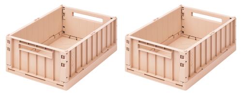 LIEWOOD - WESTON STORAGE BOX M 2-PK ROSE