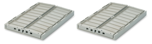 Weston Storage Box M 2-pk - Dove Blue - Image 2