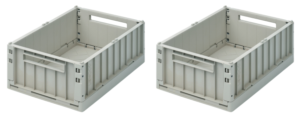 Weston Storage Box M 2-pk - Dove Blue - Image 1