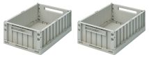 Liewood | Weston Storage Box M 2-pk - Dove Blue