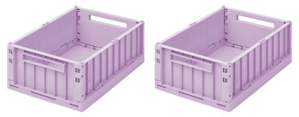 Weston Storage Box M 2-pk - Light Lavender - Image 1