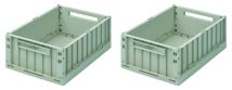 Liewood | Weston Storage Box M 2-pk - Peppermint